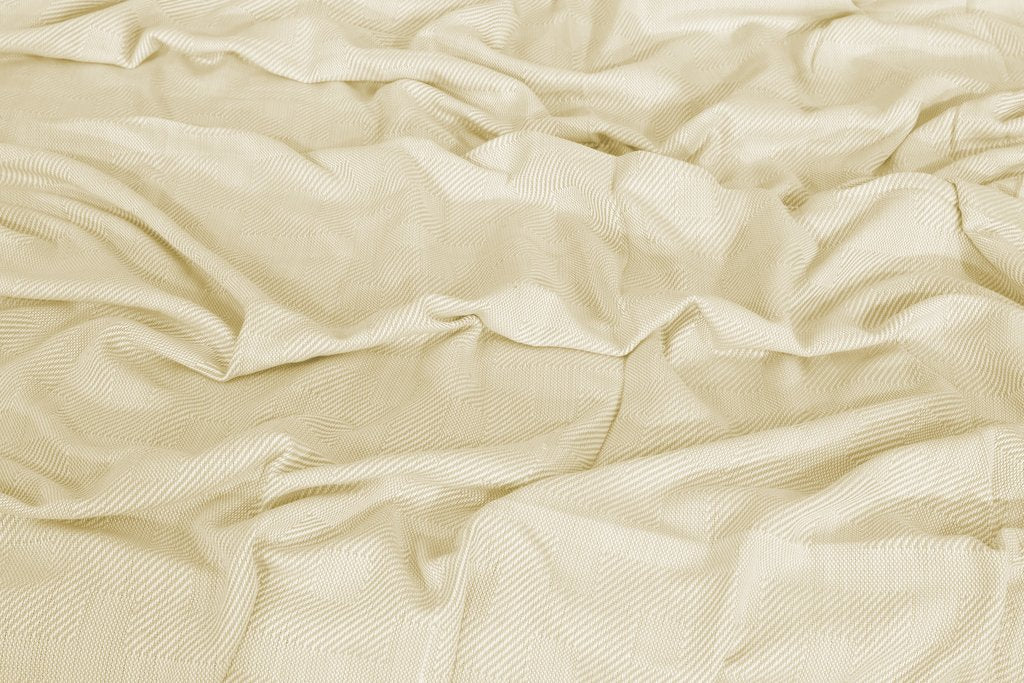 Throw Blanket- Cream