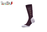 Men's Tripple Diamond Motif Style Socks