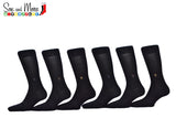 Men's Mercerized Logo Socks