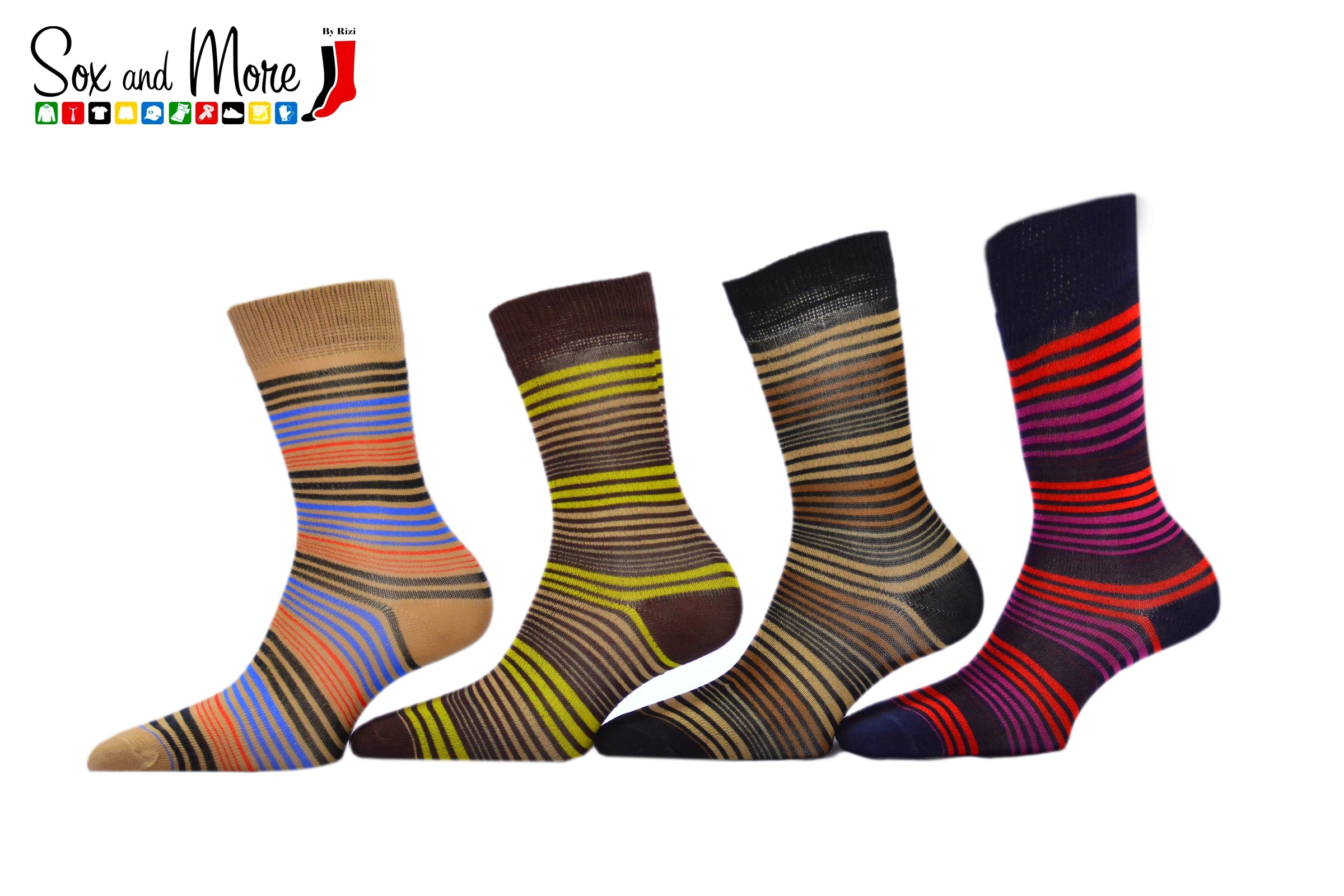 Children Color Stripe Socks