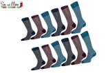 Men's Tri Block Socks(Pack of 3)