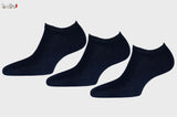 Sports Ankle Black Socks(Pack of 3)