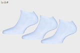 Sports Ankle White Socks(Pack of 3)