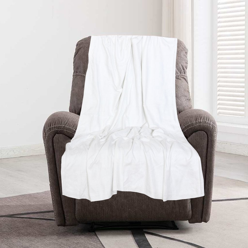 Throw Blanket- White